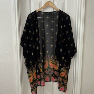 Speed Limit 98 Black and Pink Tunic